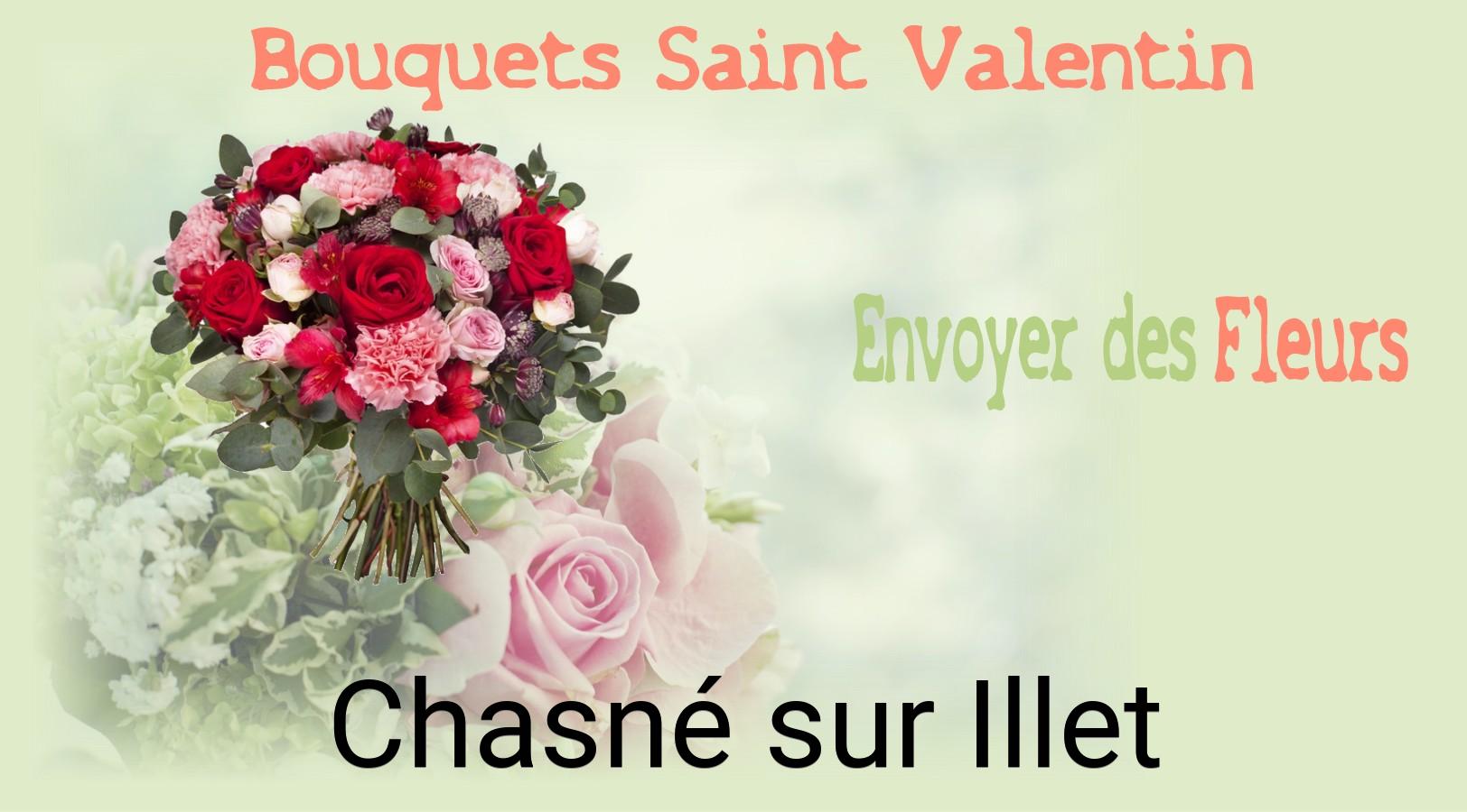 Roses de Saint-Valentin livrées à Chasné-sur-Illet